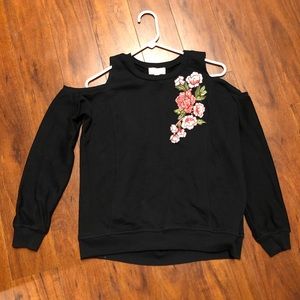 Cold Shoulder Sweater